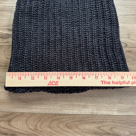 LOVE YOUR MELON Beanie Hat Cotton Black/Charcoal OSFM Men’s Women’s - Picture 4 of 10